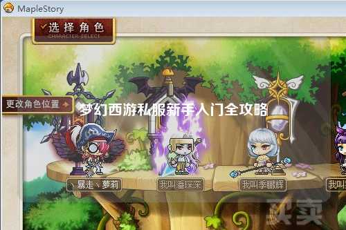 夢(mèng)幻西游私服新手入門全攻略