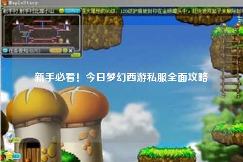 新手必看！今日夢幻西游私服全面攻略