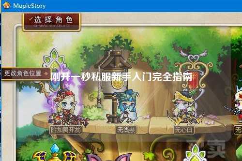 剛開(kāi)一秒私服新手入門完全指南
