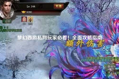 夢幻西游私網(wǎng)玩家必看！全面攻略指南