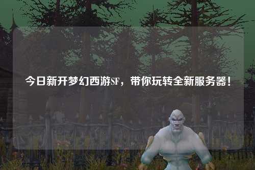 今日新開夢幻西游SF，帶你玩轉全新服務器！