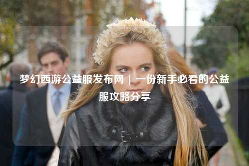 夢幻西游公益服發(fā)布網 | 一份新手必看的公益服攻略分享